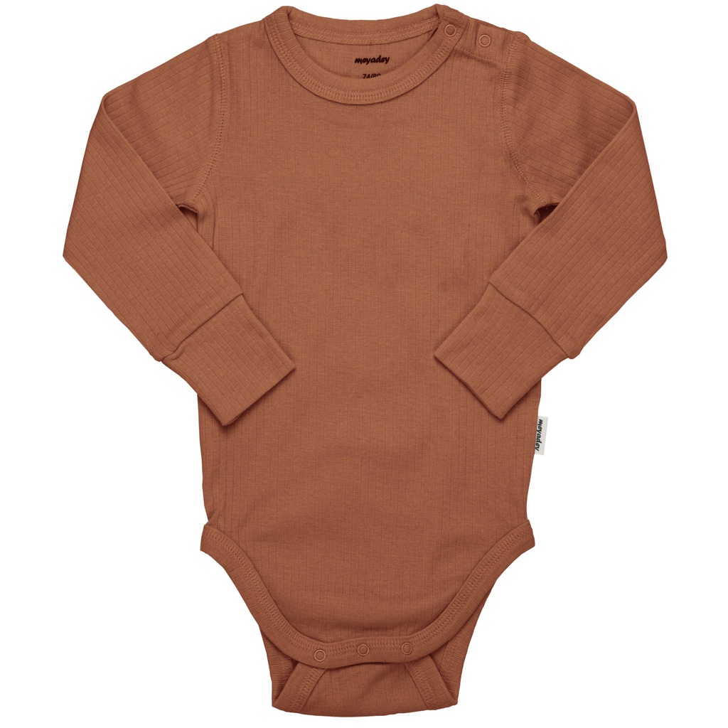 Body LS Rib Solid CLAYSTONE